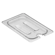 Cambro Gastronorm Notched Lid 1/4 Clear Polycarbonate - pack size 1