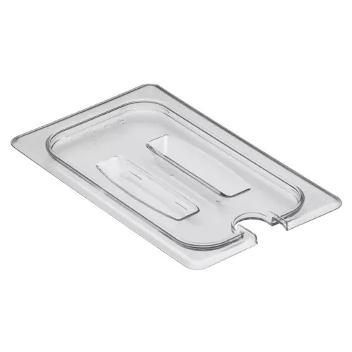 Cambro Gastronorm Notched Lid 1/4 Clear Polycarbonate - pack size 1