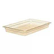 Cambro Gastronorm Container High Heat 1/1 Amber Polycarbonate 325x65mm - pack size 1