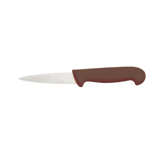 Prepara Paring Knife 3.5in Stainless Steel Blade Brown Handle - pack size 1