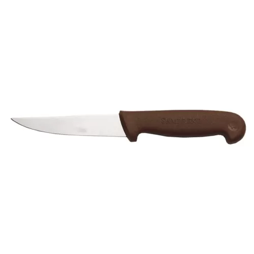 Prepara Vegetable Knife 4in Stainless Steel Blade Brown Handle - pack size 1