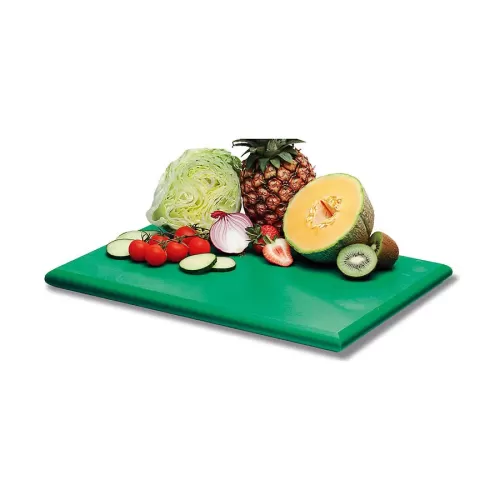 Prepara Chopping Board Polyethylene Green 46x30x2.5cm - pack size 1