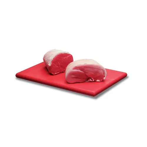 Prepara Chopping Board Polyethylene Red 46x30x2.5cm - pack size 1
