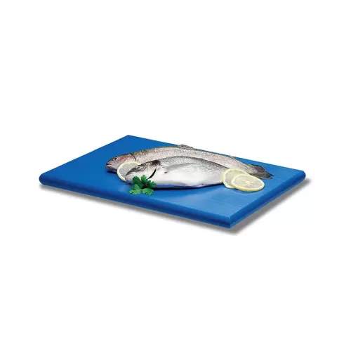 Prepara Chopping Board Polyethylene Blue 46x30 x2.5cm - pack size 1