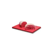 Prepara Chopping Board Polyethylene Red 30x23x1.2cm - pack size 1