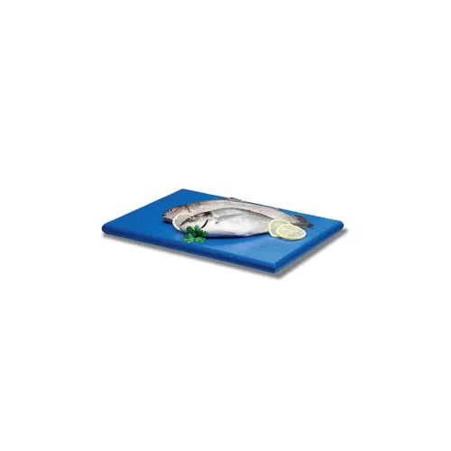 Prepara Chopping Board Polyethylene Blue 30x23 x1.2cm - pack size 1