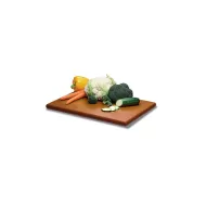 Prepara Chopping Board Polyethylene Brown 30x23x1.2cm - pack size 1