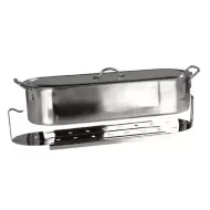 Prepara Heavy Duty Fish Kettle Stainless Steel 60x19x12.5cm - pack size 1