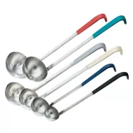 Vollrath Ladle Stainless Steel With Kool-Touch® Antibacterial Handle Grey 4oz - pack size 1