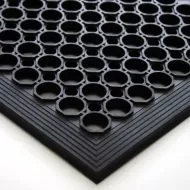 Coba Interlocking Floor Matting Black - pack size 1