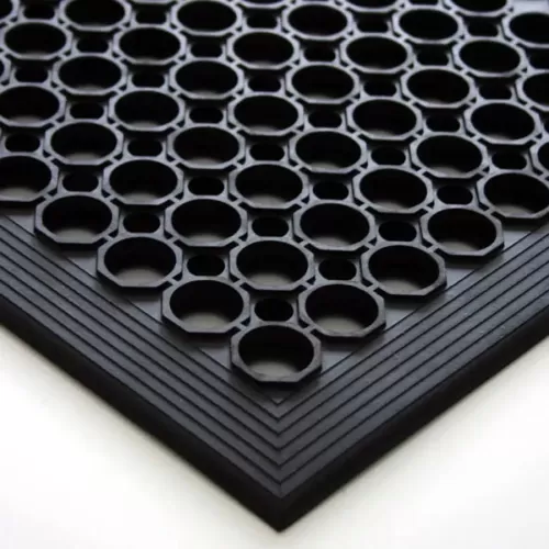 Coba Interlocking Floor Matting Black - pack size 1