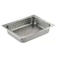 Prepara Stainless Steel Perforated 1/2 Gastronorm Pan 150mm - pack size 1