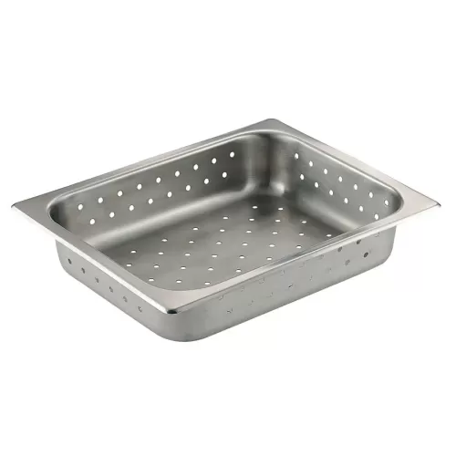 Prepara Stainless Steel Perforated 1/2 Gastronorm Pan 150mm - pack size 1