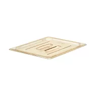 Cambro Gastronorm Plain Lid High Heat 1/2 Amber Polycarbonate - pack size 1