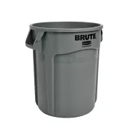Rubbermaid Brute® Round Grey Waste Container 76Ltr - pack size 1