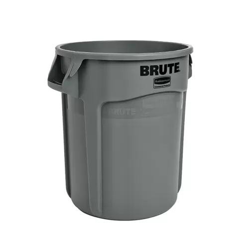 Rubbermaid Brute® Round Grey Waste Container 76Ltr - pack size 1