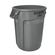 Rubbermaid Brute® Round Containers Grey 121ltr - pack size 1