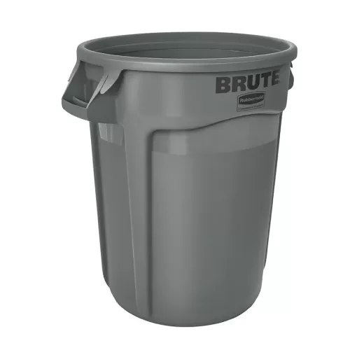 Rubbermaid Brute® Round Containers Grey 121ltr - pack size 1
