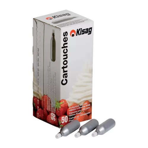 Kisag Cream Whipper Bulbs - pack size 1