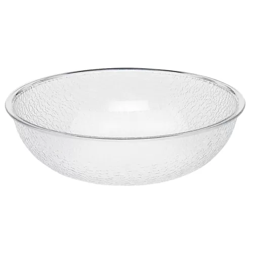 Cambro Camwear Polycarbonate Round Clear Pebbled Bowl 25.4cm 3 Litre - pack size 1
