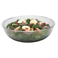 Cambro Camwear Polycarbonate Round Clear Pebbled Bowl 30.5cm 5.5 Litre - pack size 1