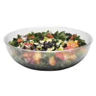 Cambro Camwear Polycarbonate Round Clear Pebbled Bowl 38.1cm 10.6 Litre - pack size 1