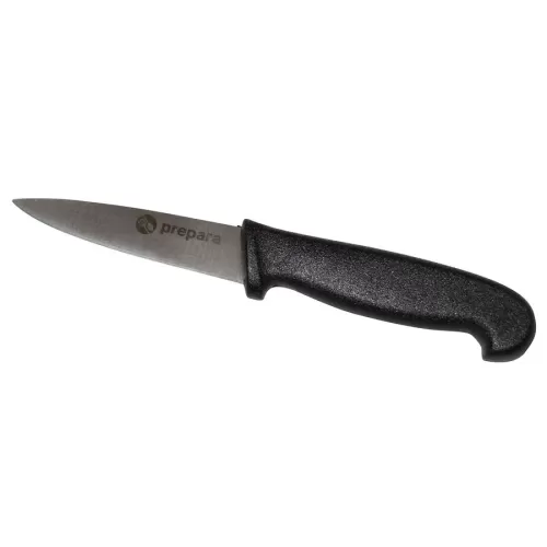 Prepara Paring Knife 3.5in Stainless Steel Blade Black Handle - pack size 1