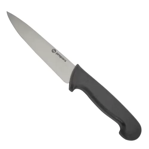 Prepara Cook Knife 6.25in Stainless Steel Blade Black Handle - pack size 1
