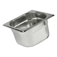 Prepara Stainless Steel 1/6 Gastronorm Pan 100mm - pack size 1