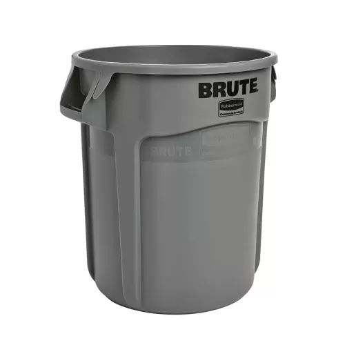 Rubbermaid Brute® Round Containers Grey 37.9ltr - pack size 1