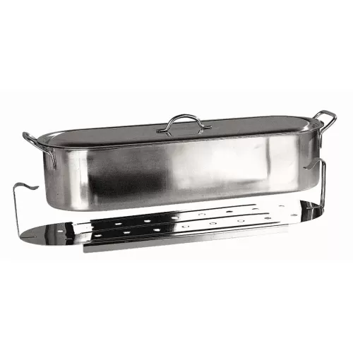 Prepara Heavy Duty Fish Kettle Stainless Steel 45x19x12.5cm - pack size 1
