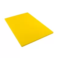 Prepara Chopping Board Polyethylene Yellow 45x30x1.2cm - pack size 1