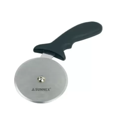 Prepara Pizza Cutter Stainless Steel 4 inch Diameter Wheel Black Handle - pack size 1