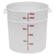 Cambro Container With Metric Measurements Polyethylene 17.2ltr - pack size 1