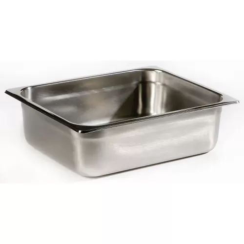 Prepara Stainless Steel 1/2 Gastronorm Pan 65mm - pack size 1
