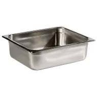 Prepara Stainless Steel 1/2 Gastronorm Pan 100mm - pack size 1