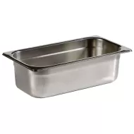 Prepara Stainless Steel 1/3 Gastronorm Pan 100mm - pack size 1