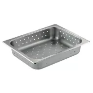 Prepara Stainless Steel Perforated 1/2 Gastronorm Pan 65mm - pack size 1