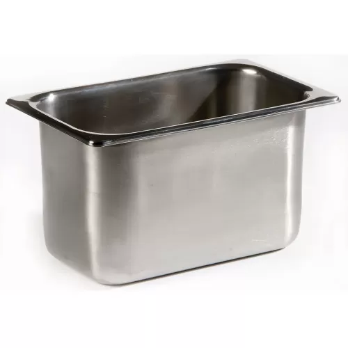 Prepara Stainless Steel 1/4 Gastronorm Pan 100mm - pack size 1