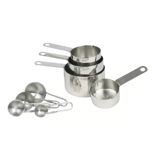 Measuring Cup Stainless Steel Set Of 4 - pack size 1