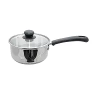 Prepara Saucepan Stainless Steel 18cm Dia Glass Lid - pack size 1