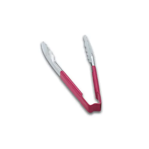 Prepara Tongs Springless Design Stainless Steel 24cm Red Handle - pack size 1