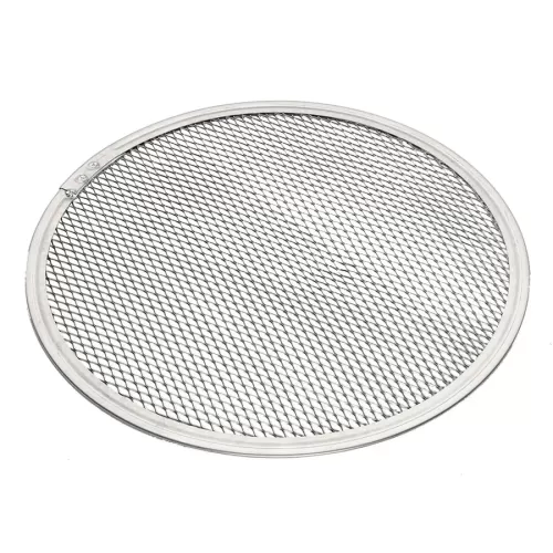 Pizza Screen Seamless Rim Aluminium 25cm 10in - pack size 1