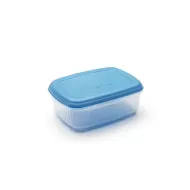 Addis Seal Tight Foodsaver Rectangular Clear Container With Blue Lid 3 Litre - pack size 1