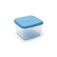 Addis Seal Tight Foodsaver Square Clear Container With Blue Lid 5 Litre - pack size 1