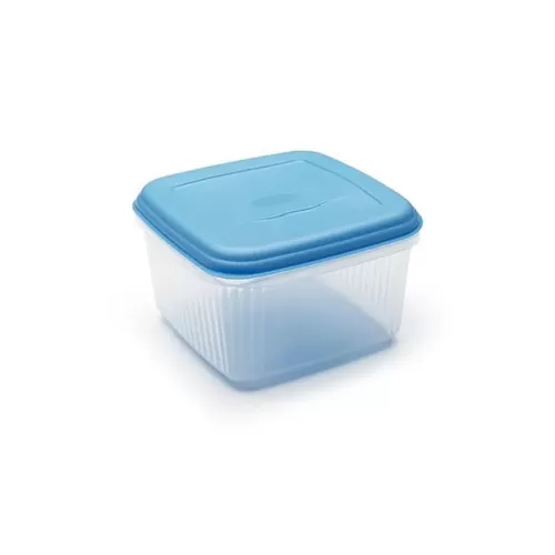 Addis Seal Tight Foodsaver Square Clear Container With Blue Lid 5 Litre - pack size 1