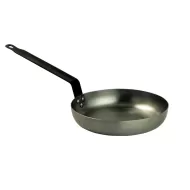 Omelette Pan Black Iron 26cm 10in - pack size 1