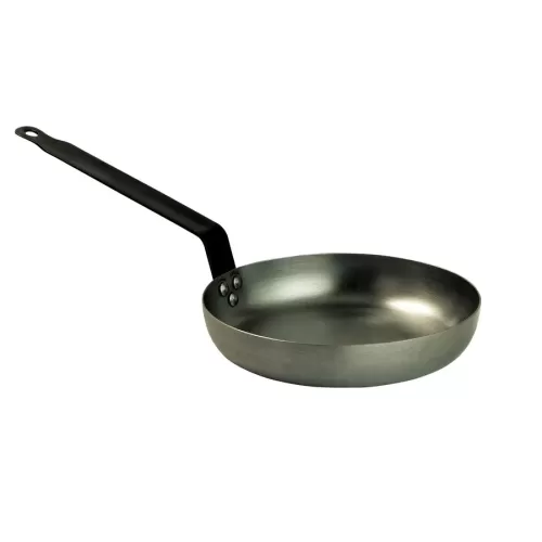 Omelette Pan Black Iron 26cm 10in - pack size 1