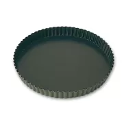 Matfer Bourgeat Exopan Fluted Quiche Tin 28cm Non-Stick - pack size 1