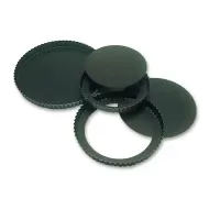 Matfer Bourgeat Exopan Fluted Quiche Tin Loose Base 24x2.5cm Non-Stick - pack size 1